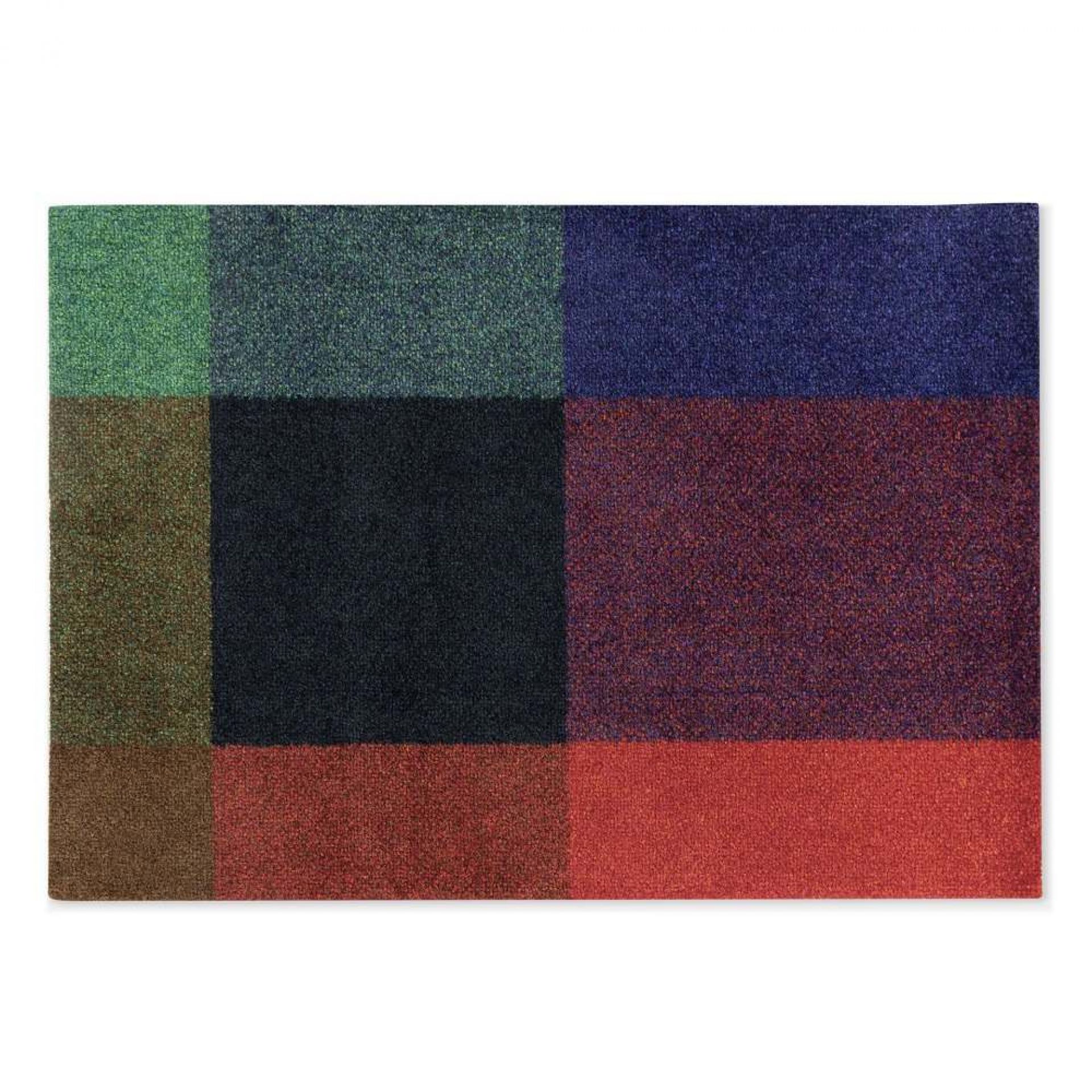 Heymat Gem Fußmatte mit farbenfrohem, geometrischem Muster für Innen und Außen. Robuste Schmutzfangmatte.